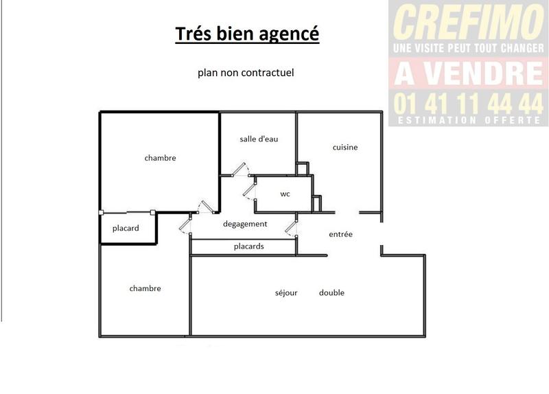 Appartement - 63 m² - 4 pièces