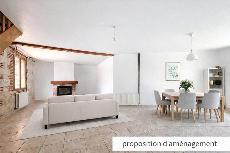 Maison de village - 101 m² - 4 pièces