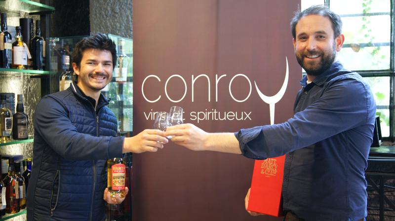 Jonathan Conroy et Arnaud Canastreiro