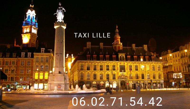 Taxi Lille gare aeroport